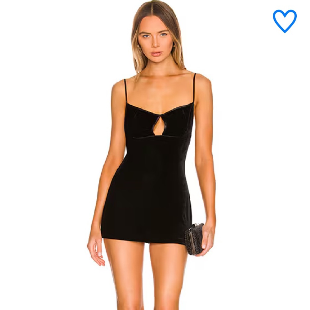 superdown Shelbey Mini Dress in Black NEW WITH TAGS